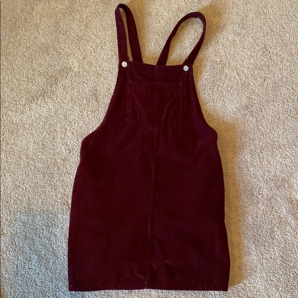 Topshop Dresses & Skirts - Corduroy overall dress